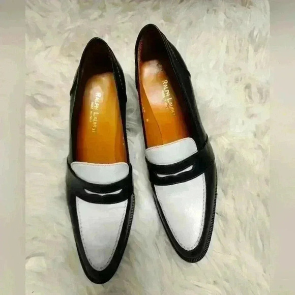 Ralph lauren Black and white shoes - Picture 1 of 7